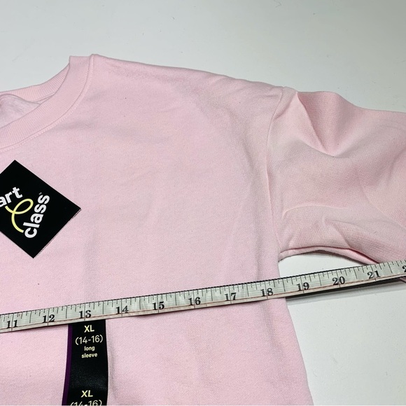 ART Class Girls 14-16Y Cropped Crew Neck Sweatshirt - Picture 7 of 8